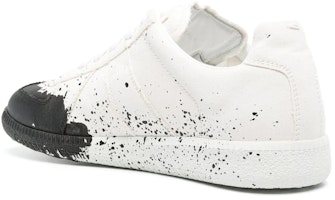 (W) Maison Margiela Replica Low 'Salpicadura de Pintura - Blanco Negro' S58WS0101-P4711-H9672 Lookbook (W) Maison Margiela Replica Low 'Salpicadura de Pintura - Blanco Negro' S58WS0101-P4711-H9672