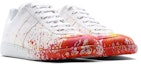 Lookbook (W) Maison Margiela Replica Low 'Cat Titik Warna - Putih Jingga' S58WS0101-P4129-H8681