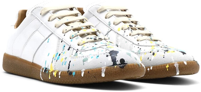 (W) Maison Margiela Replica Low 'Salpicadura de Pintura - Gris Claro' S58WS0101-P1892-H8614 Shop (W) Maison Margiela Replica Low 'Salpicadura de Pintura - Gris Claro' S58WS0101-P1892-H8614