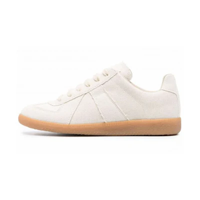 (W) Maison Margiela Replica Low 'Retro Trainer - Beige'