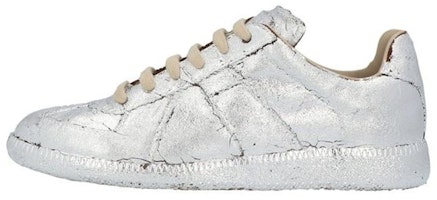 (Women) Maison Margiela Replica Low 'Silver Paint' S58WS0109P3840H8434 (Women) Maison Margiela Replica Low 'Silver Paint' S58WS0109P3840H8434