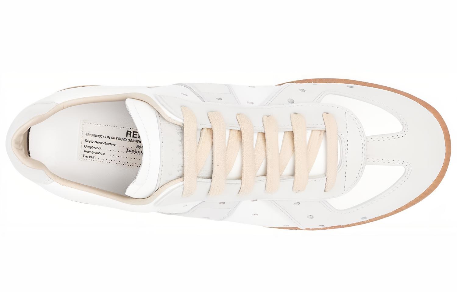 Shop (W) Maison Margiela Replica Low ''Wit Grijs'' S58WS0109P4045T1016