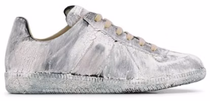 (Women) Maison Margiela Replica Low 'White Paint' S58WS0109-P3642-H1532 (Women) Maison Margiela Replica Low 'White Paint' S58WS0109-P3642-H1532
