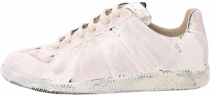 (Women) Maison Margiela Replica Low 'White Paint' S58WS0109-P3642-H1532 (Women) Maison Margiela Replica Low 'White Paint' S58WS0109-P3642-H1532