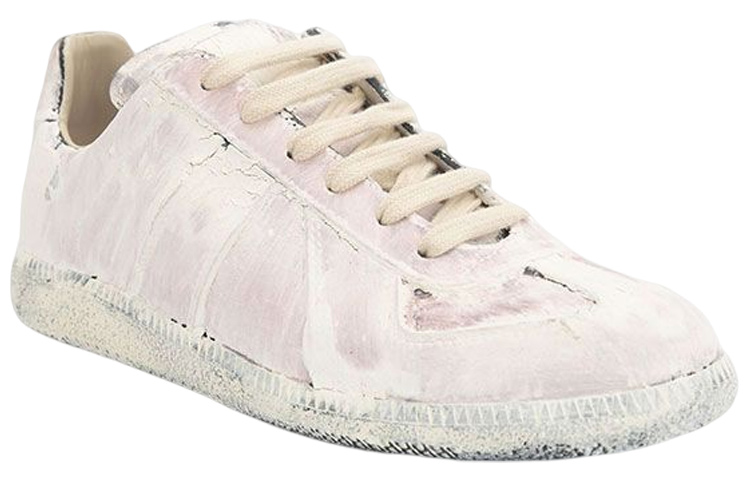 Order (W) Maison Margiela 仿制低帮'白色涂料' 运动鞋 S58WS0109-P3642-H1532
