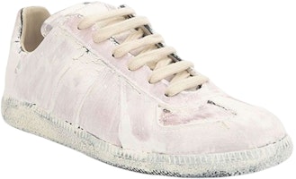 Maison Margiela 破裂做舊 低幫時尚板鞋 女款 粉色 Order Maison Margiela 破裂做舊 低幫時尚板鞋 女款 粉色