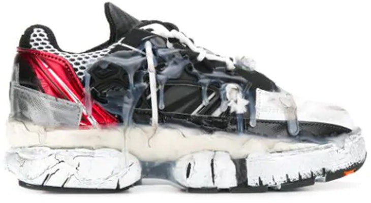 Maison Margiela 梅森馬吉拉 Replica 解構 溶解 低幫 運動休閒鞋 女款 黑色 做舊版 Order Maison Margiela 梅森馬吉拉 Replica 解構 溶解 低幫 運動休閒鞋 女款 黑色 做舊版