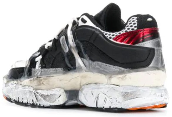 Maison Margiela 梅森馬吉拉 Replica 解構 溶解 低幫 運動休閒鞋 女款 黑色 做舊版 Purchase Maison Margiela 梅森馬吉拉 Replica 解構 溶解 低幫 運動休閒鞋 女款 黑色 做舊版