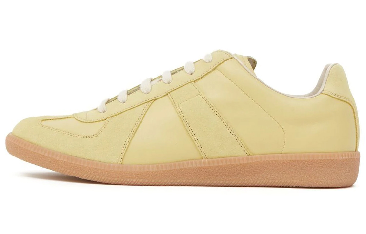 (Women) Maison Margiela Replica Low Top 'Fuzzy Yellow Suede' S58WS0109P1895T7320