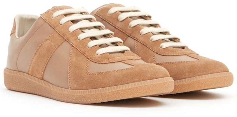 (W) Maison Margiela Replica Low 'Chamois' Sneakers Pria/Wanita S58WS0109P1895T2172 Order (W) Maison Margiela Replica Low 'Chamois' Sneakers Pria/Wanita S58WS0109P1895T2172