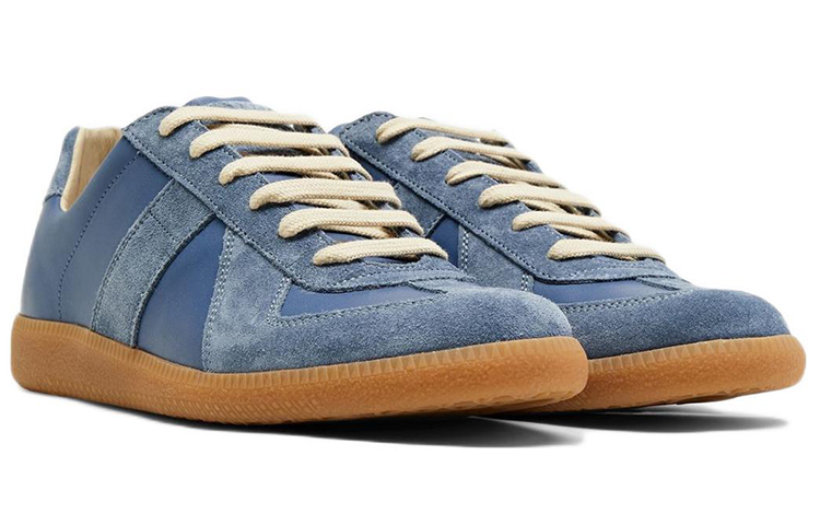 (W) Maison Margiela Replica Sneaker 'Blue Leather' 圖 3