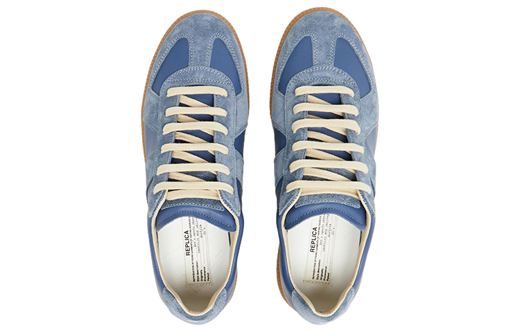 (W) Maison Margiela Replica Sneaker 'Blue Leather' 圖 4