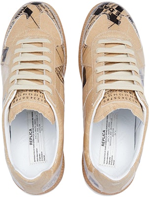 (W) Maison Margiela Replica Sneaker 'Coklat Muda' S58WS0219P4710H8667 Lookbook (W) Maison Margiela Replica Sneaker 'Coklat Muda' S58WS0219P4710H8667
