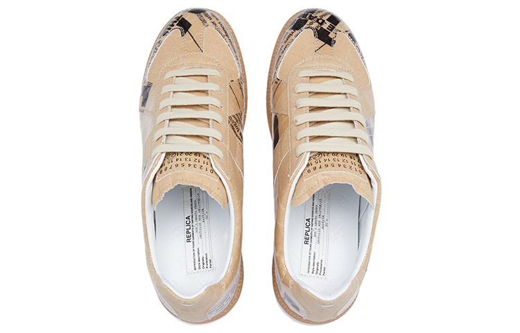 Shop (W) 메종 마르지엘라 레플리카 스니커즈 '라이트 브라운' (Maison Margiela Replica Sneaker '라이트 브라운') S58WS0219P4710H8667