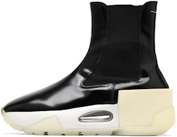 (Women) Maison Margiela Retro High-Top Chelsea Boot 'Black Distressed Leather' S59WU0183P3975T8013 (Women) Maison Margiela Retro High-Top Chelsea Boot 'Black Distressed Leather' S59WU0183P3975T8013