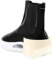 Shop (W) Maison Margiela Chelsea Boot Tinggi 'Kulit Hitam Distressed' Retro S59WU0183P3975T8013