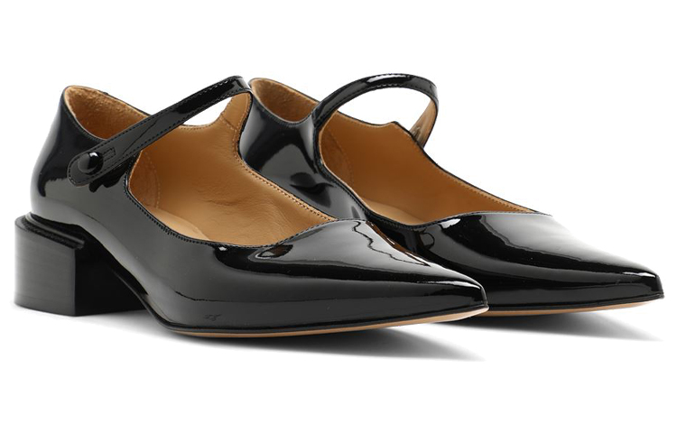 Shop (W) Maison Margiela Retro Mary Jane 'Tacón Alto Casual Negro' S59WL0091PR815T8013