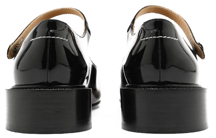 Purchase (W) Maison Margiela Retro Mary Jane 'Tacón Alto Casual Negro' S59WL0091PR815T8013