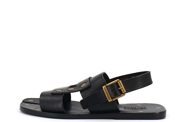 (W) Maison Margiela Sandal 'Metal Rivet - Black'