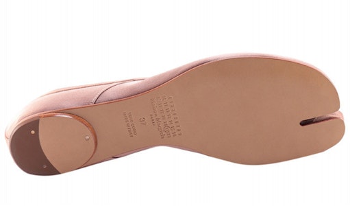 (W) Zapatos Maison Margiela Tabi Satin Ballerina Rosa Empolvado S58WZ0117P5125T4104 Purchase (W) Zapatos Maison Margiela Tabi Satin Ballerina Rosa Empolvado S58WZ0117P5125T4104