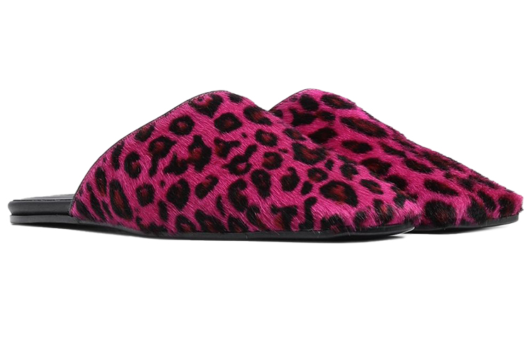 (W) Maison Margiela Slides 'Purple Leopard Print' 圖 2