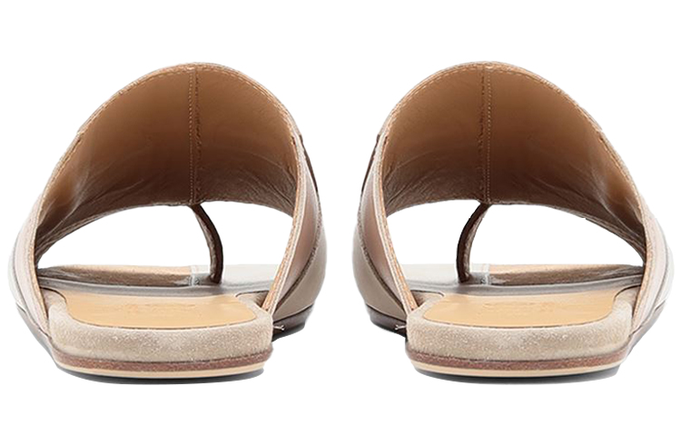 Purchase (W) Maison Margiela拼接浅棕色休闲便鞋 S66WP0061P4153H8694