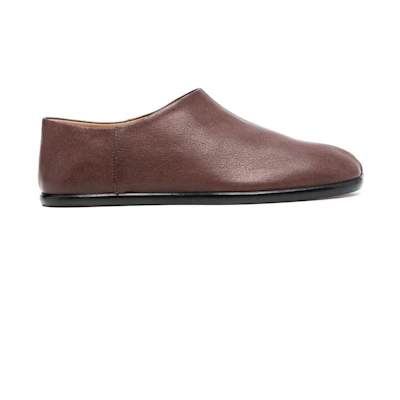 (W) Maison Margiela Slip-On Tabi Shoes 'Nutmeg Brown'