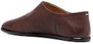 Shop (W) Kasut Slip-On Tabi Maison Margiela ''Nutmeg Brown'' S58WR0033PR058T2186