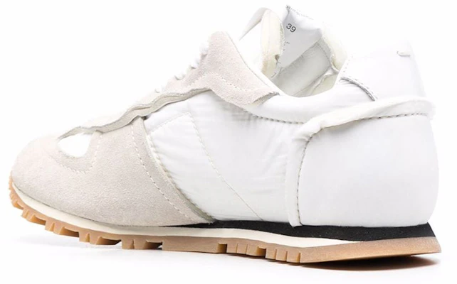 Maison Margiela 低幫繫帶運動鞋 女款 白灰 Shop Maison Margiela 低幫繫帶運動鞋 女款 白灰