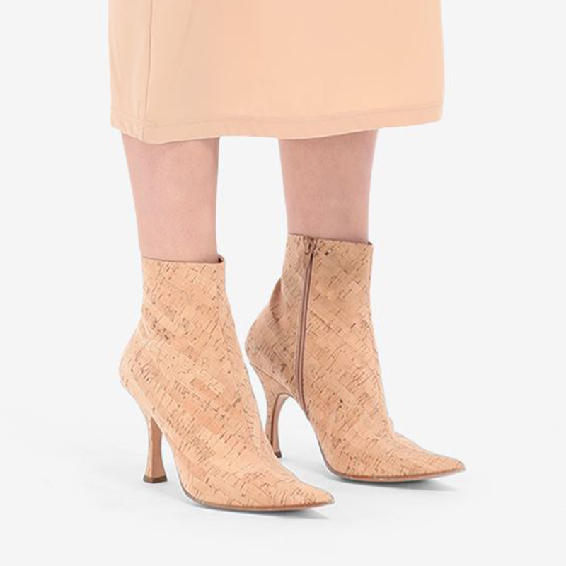 (W) Maison Margiela Soft Cork Ankle Boot 'Light Brown' 圖 5