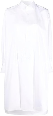 (W) Maison Margiela纯色长袖衬衫连衣裙 S51CU0269S54193100 Buy (W) Maison Margiela纯色长袖衬衫连衣裙 S51CU0269S54193100