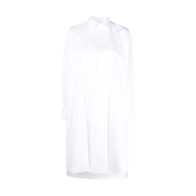 (Women) Maison Margiela Solid Color Long Sleeve Shirt Dress S51CU0269S54193100
