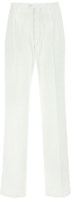 (Women) Maison Margiela SS21 Casual Solid Color White Trousers S51KA0535S53687102 (Women) Maison Margiela SS21 Casual Solid Color White Trousers S51KA0535S53687102