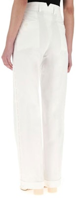 (W) Celana Panjang Putih Maison Margiela SS21 Kasual Warna Solid S51KA0535S53687102 Purchase (W) Celana Panjang Putih Maison Margiela SS21 Kasual Warna Solid S51KA0535S53687102