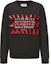 Buy (W) Sudadera Negra Mujer Maison Margiela SS21 Algodón con Logo Estampado. S29GU0081S25503900