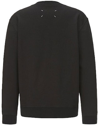 (W) Sudadera Negra Mujer Maison Margiela SS21 Algodón con Logo Estampado. S29GU0081S25503900 Lookbook (W) Sudadera Negra Mujer Maison Margiela SS21 Algodón con Logo Estampado. S29GU0081S25503900