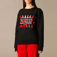 Details for (W) Maison Margiela SS21 塗層標誌印花棉質衛衣 女款 黑色 S29GU0081S25503900
