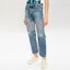 Lookbook (W) Maison Margiela SS21 Jeans Mujer Rectos Color-Block Azul Claro. S51LA0138S30744961