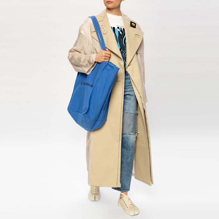 Purchase (W) Maison Margiela SS21 Jeans Mujer Rectos Color-Block Azul Claro. S51LA0138S30744961