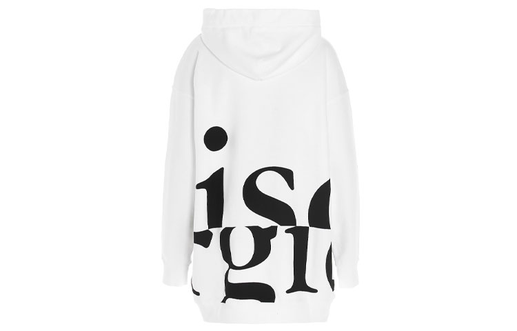 Lookbook (W) Maison Margiela Hoodie Putih Logo Besar SS21 S51GU0099S25322100