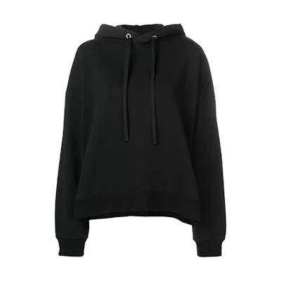(Women) Maison Margiela SS21 Oversized Logo Hoodie Black. S51GU0039S25322966