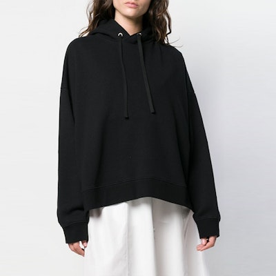 (W) Maison Margiela SS21 Sudadera con Capucha Oversize Logo Negra. S51GU0039S25322966 Lookbook (W) Maison Margiela SS21 Sudadera con Capucha Oversize Logo Negra. S51GU0039S25322966