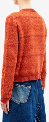 (W) Maison Margiela SS22 Suéter de Lana Colorblock Naranja S51HA1179S18004001F Purchase (W) Maison Margiela SS22 Suéter de Lana Colorblock Naranja S51HA1179S18004001F