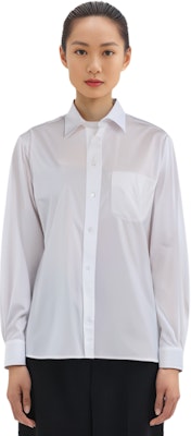 (W) Maison Margiela SS22 白色纯棉长袖中长款衬衫 SI0DL0001S52245100 Sizing (W) Maison Margiela SS22 白色纯棉长袖中长款衬衫 SI0DL0001S52245100