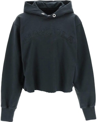 (W) Sudadera con Capucha Maison Margiela SS23 Azul Marino con Logo Bordado. S51GU0124S25520-861 Order (W) Sudadera con Capucha Maison Margiela SS23 Azul Marino con Logo Bordado. S51GU0124S25520-861