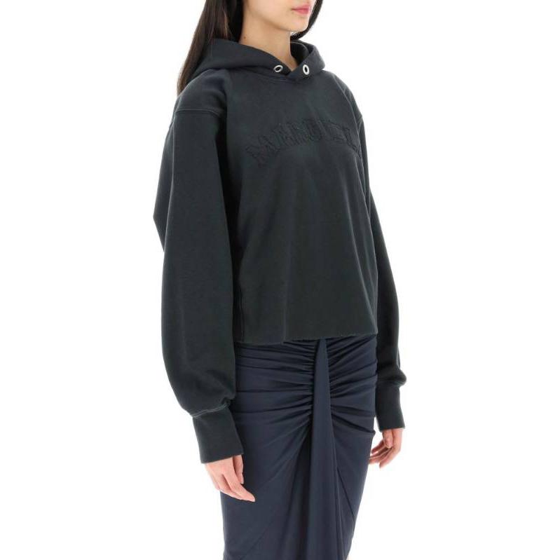 Lookbook (W) Sudadera con Capucha Maison Margiela SS23 Azul Marino con Logo Bordado. S51GU0124S25520-861