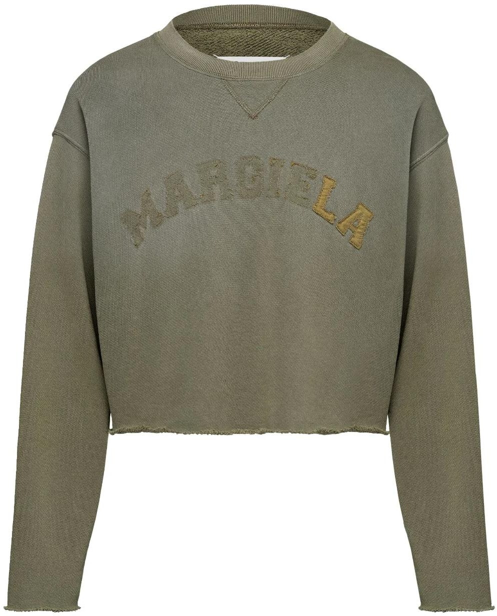 women-maison-margiela-ss-23-olive-green-cropped-letter-print-long-sleeve-sweatshirt-s51-gu-0123-s25580-740