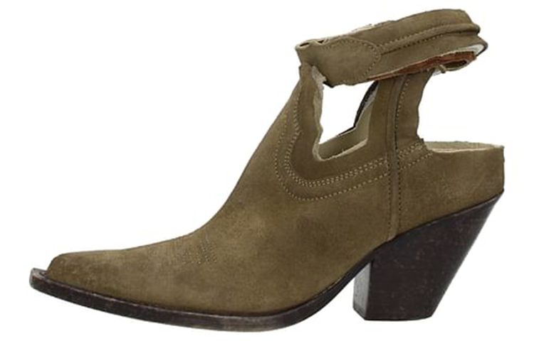 (Women) Maison Margiela Suede Ankle Boots 'Green Velvet' S39WP0052SY1197963