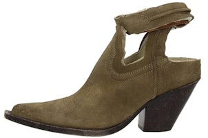 (Women) Maison Margiela Suede Ankle Boots 'Green Velvet' S39WP0052SY1197963 (Women) Maison Margiela Suede Ankle Boots 'Green Velvet' S39WP0052SY1197963