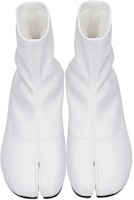 (W) メゾン マルジェラ タビ アンクルブーツ (ホワイト) S58WU0270-PR731-T1003 Shop (W) メゾン マルジェラ タビ アンクルブーツ (ホワイト) S58WU0270-PR731-T1003